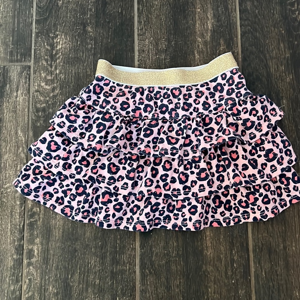 Toddler Girl Skirt with Shorts on the bottom.